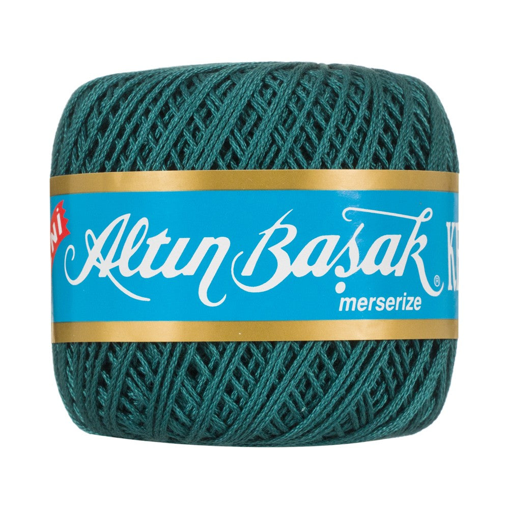 Altınbaşak 14/8 Cotton Thread Ball, Yosun Yeşili Kroşe Yumak - 0239 - 48